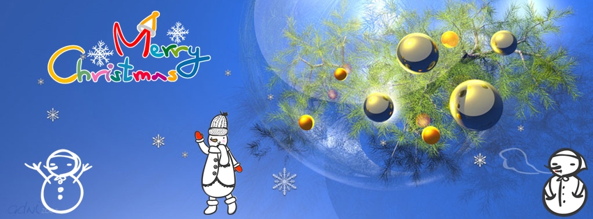 Ảnh bìa facebook mùa noel