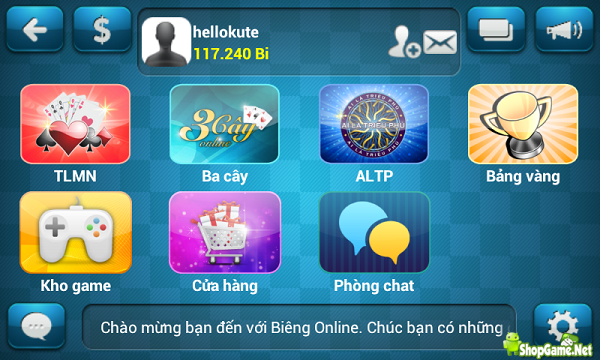 Biêng Online - Mạng xã hội đánh bài online Biêng Online - Mạng xã hội đánh bài online