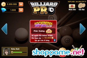 Cơ Thủ Pro - Game đánh Bi-a Online