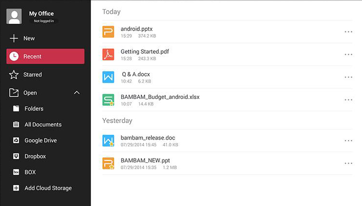 Mobile Office - Phần Mềm Văn Phòng